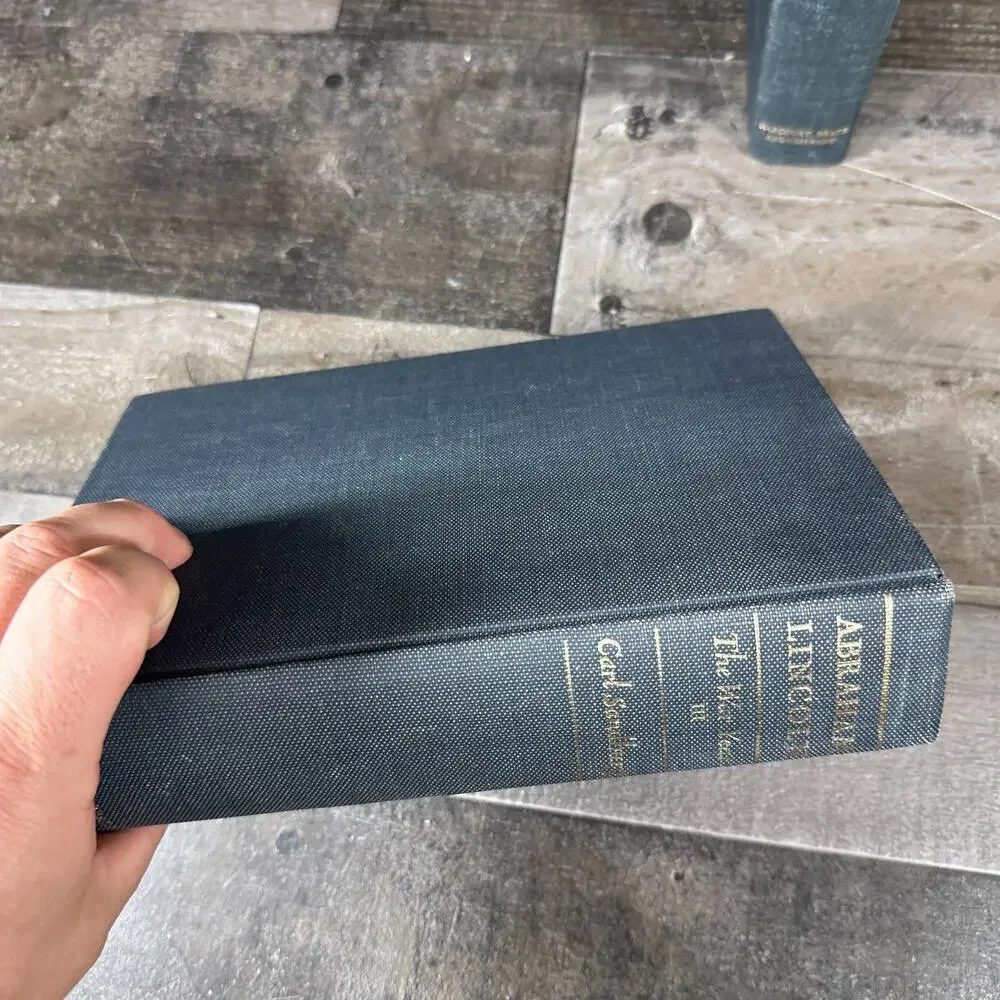 Abraham Lincoln: The‎ War Years, Vol 1-4 by Carl Sandburg; 1939, HC,